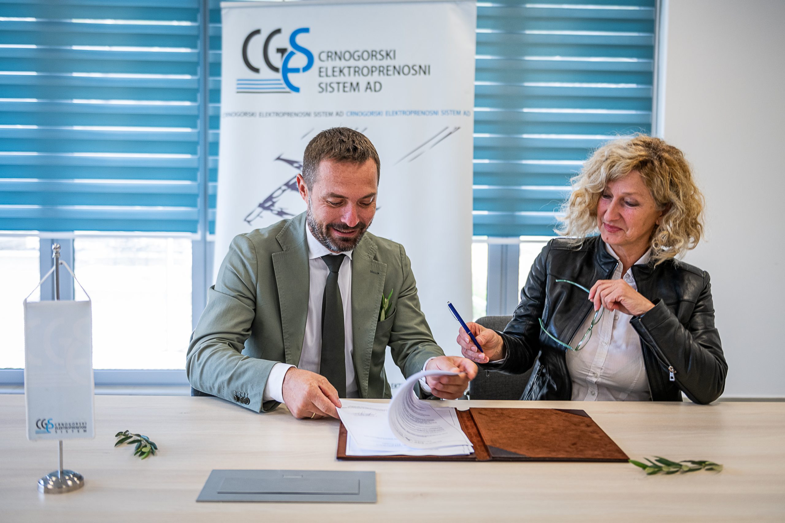Potpisan Sporazum o saradnji između Crnogorskog elektroprenosnog sistema i Maslinarskog društva „Boka”