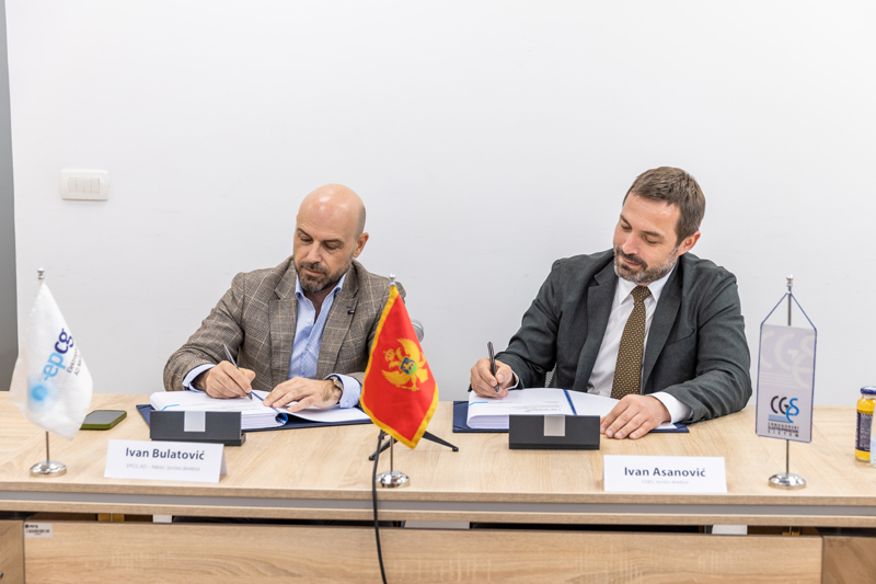 CGES i EPCG potpisali Ugovor o agregatu A8 za Hidroelektranu “Perućica”