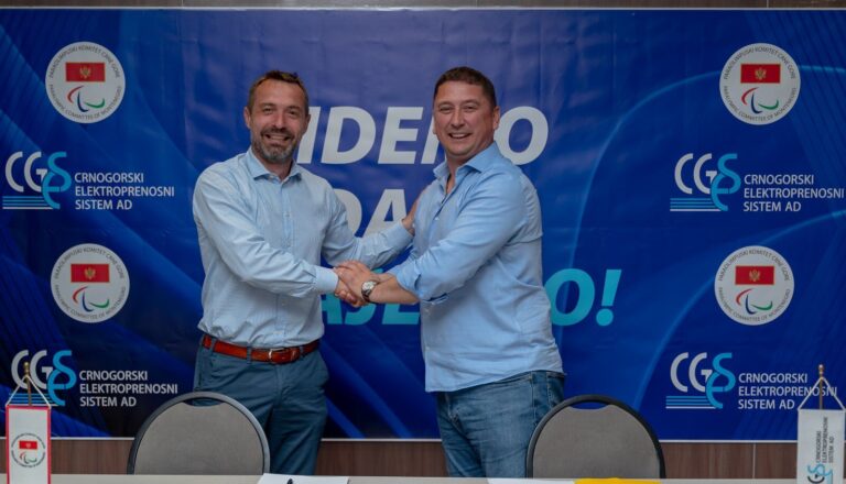 Društvena odgovornost na djelu-CGES podržao paraolimpijski sport sa 35.000 eura