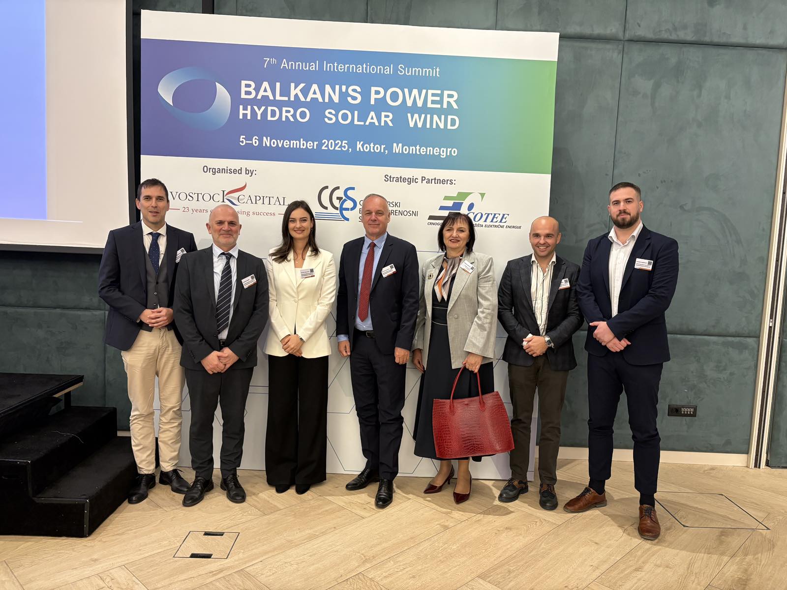 Zapaženo učešće CGES-ovog tima na 7. Međunarodnom samitu i izložbi “Energija Balkana”