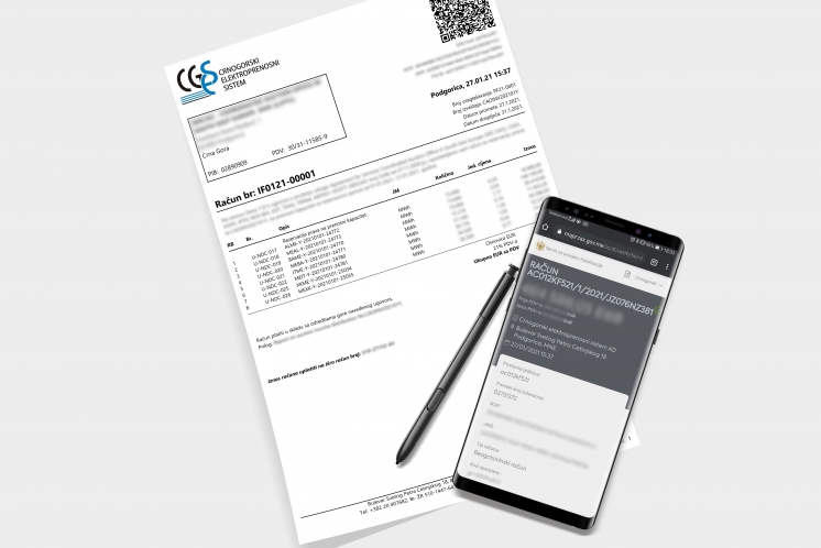 CGES izdao prvu fiskalizovanu fakturu
