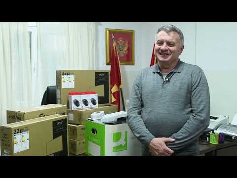 Uručenje računarske opreme psihijatrijskoj bolnici Dobrota