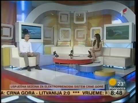 Gostovanje u jutarnjem programu RTCG