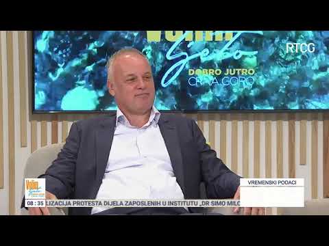 Gostovanje predsjednika odbora direktora Aleksandra Mijuškovića na RTCG