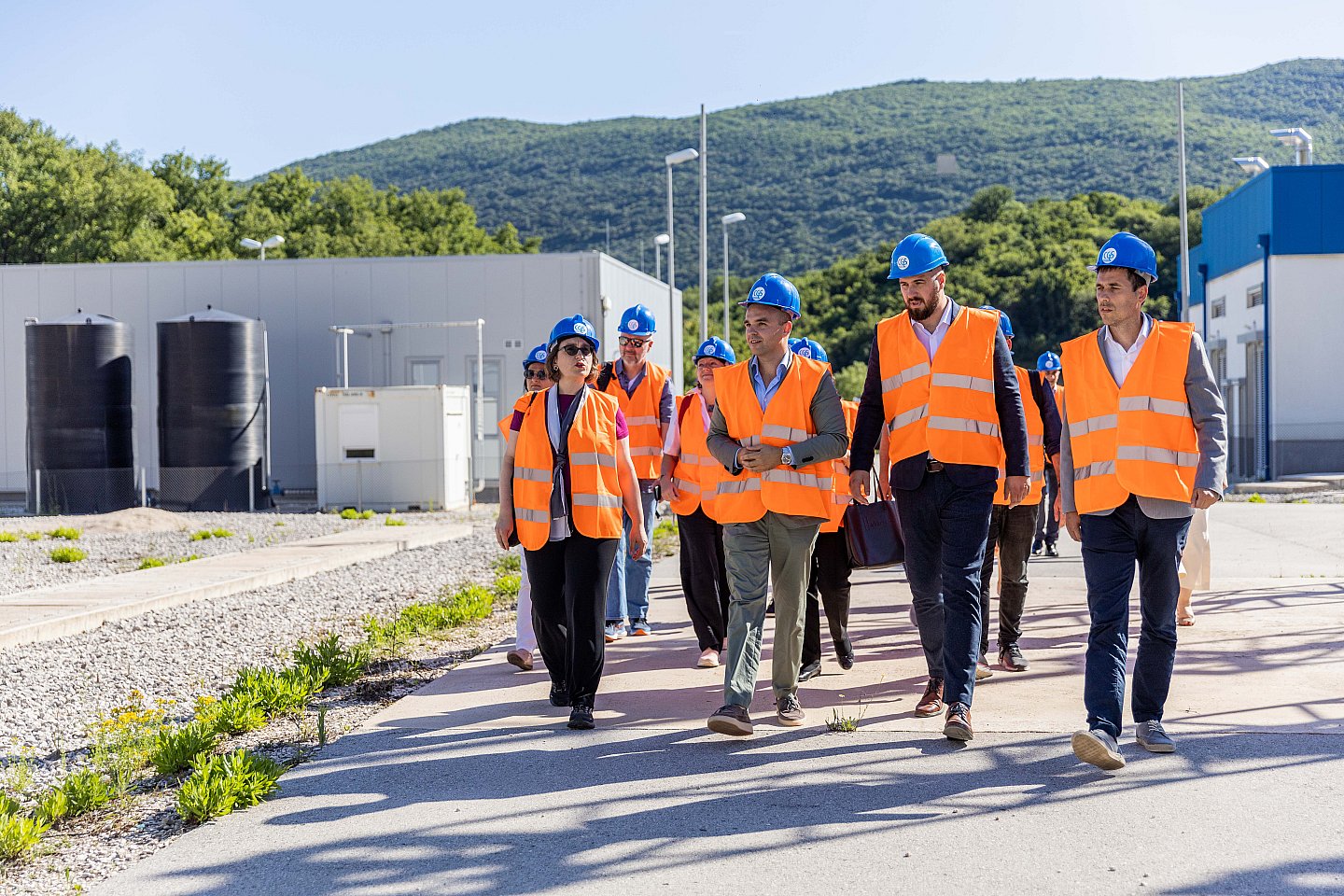 Posjeta predstavnika EBRD-a trafostanici Lastva