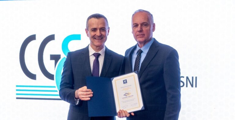 Zahvalnica CGES- u za doprinos uspješnoj realizaciji programa stipendiranja Zahvalnica CGES- u za doprinos uspješnoj realizaciji programa stipendiranja