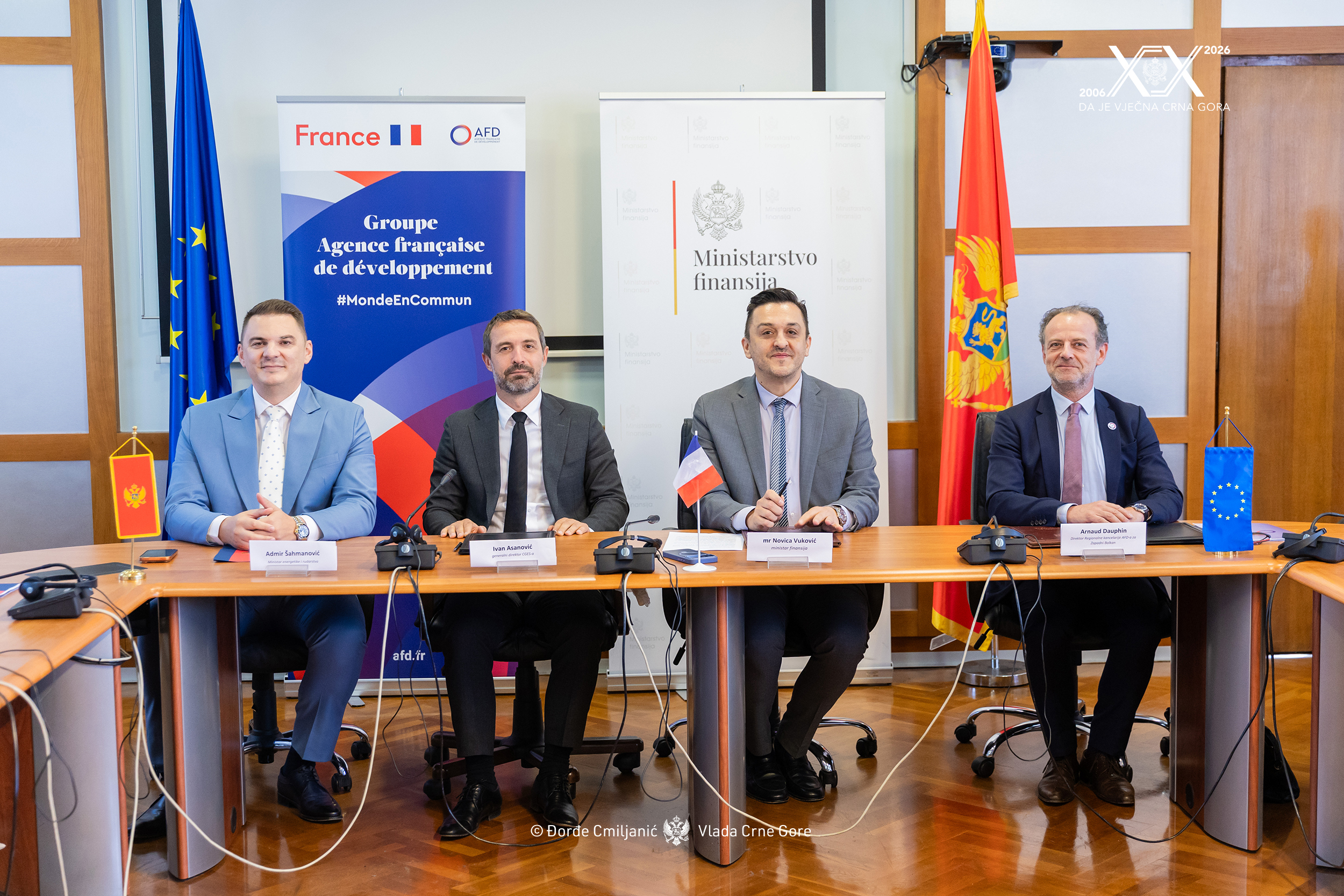 AFD odobrio kredit Crnogorskom elektroprenosnom sistemu (CGES) za podršku modernizaciji elektroenergetske mreže i energetskoj tranziciji